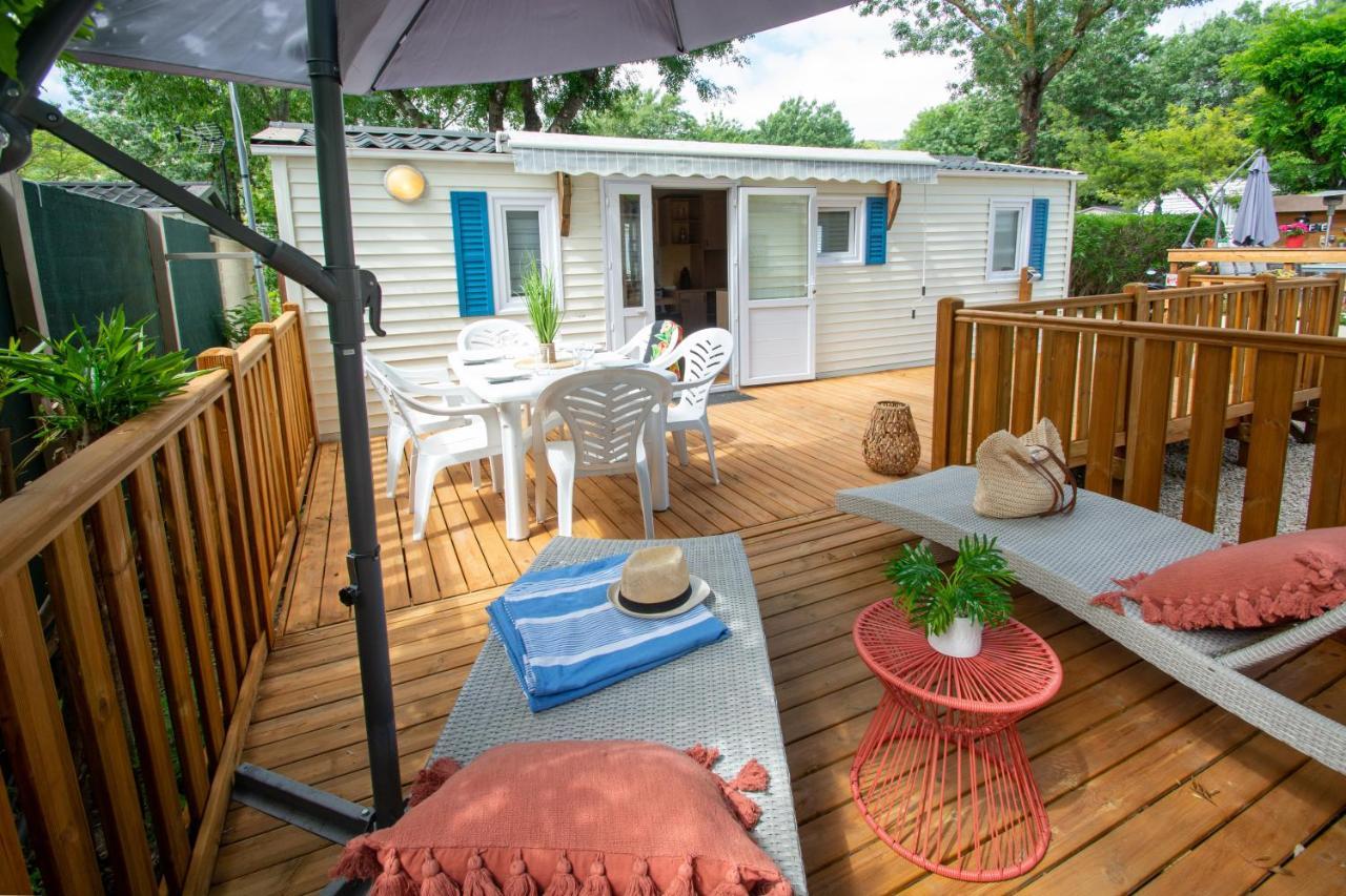 Camping Les Mimosas Hotel Pégomas Buitenkant foto